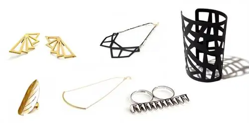 Эффектное предложение: серьги, 1600 форинтов, кольцо в виде листа, 990 форинтов, колье, 1990 форинтов, золотое колье, 1250 форинтов, браслет, 2800 форинтов, двойное кольцо, 990 форинтов