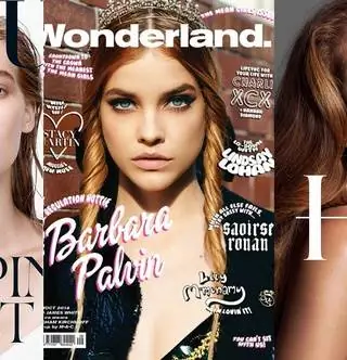 На обложке Аксенте - внучка Ванессы и Одри Хепберн