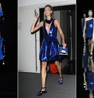 На презентации Emporio Armani звенели кости