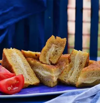 Роскошный завтрак: меховой хлеб с начинкой