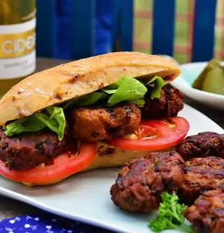 Грибные шарики с горчицей вместо рулета, с любовью