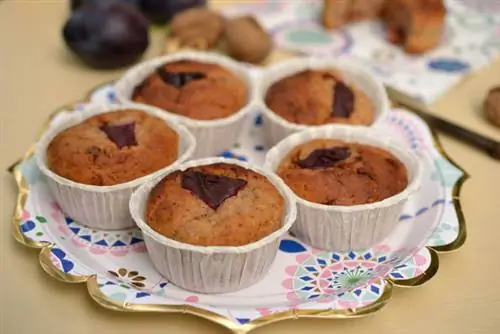 Маффин со сливовым орехом4