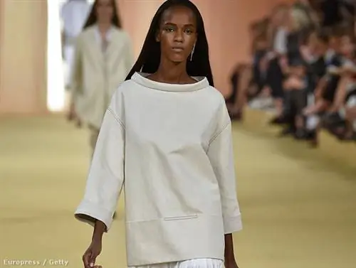 Белые оттенки в городской моде: Hermes Ready to Wear Белые оттенки в городской моде: Hermes Ready to Wear