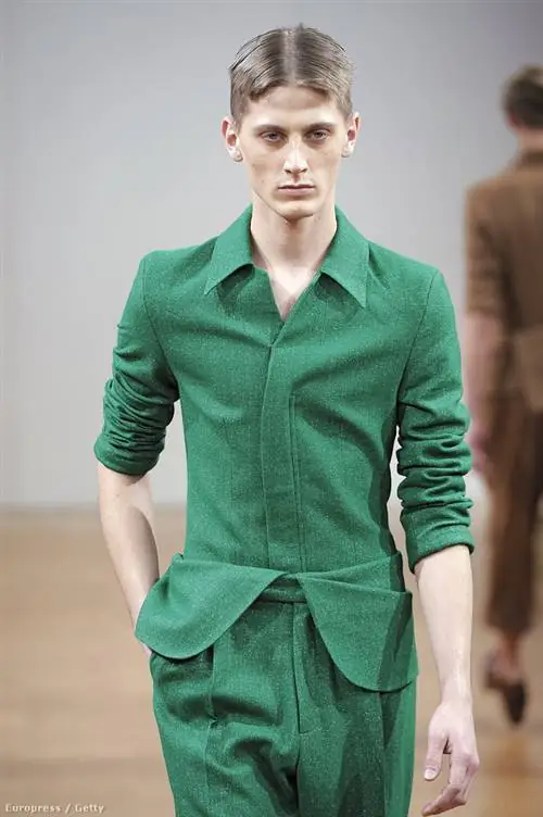 Это был наш фаворит из осенне-зимней коллекции, что касается цветов (JW Anderson)