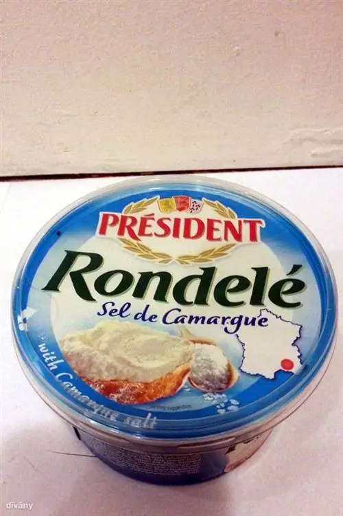 Козий сыр с сыром Камарг