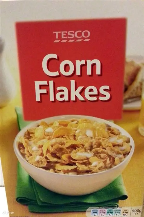 Кукурузные хлопья TS в хорошей большой коробке