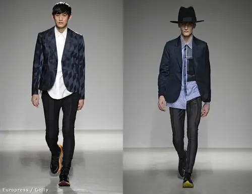 Этой осенью в John Galliano будут популярны геометрические узоры