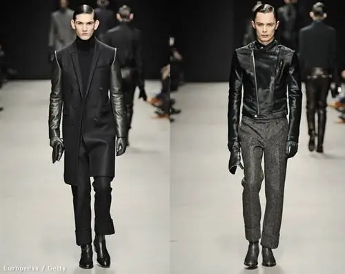 Парижская неделя моды: вот как можно креативить с красками зимы, если ты мужчина