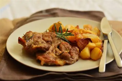 Ребрышки с чесноком, без пашины