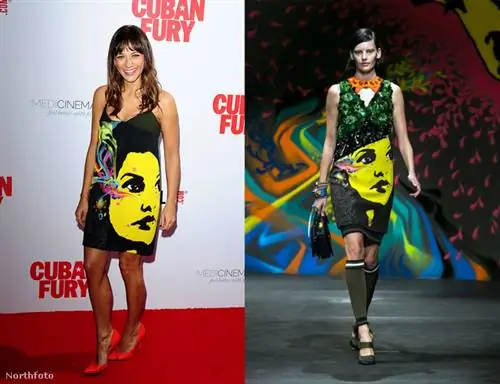 Платье Рашиды Джонс необычайно разнообразно