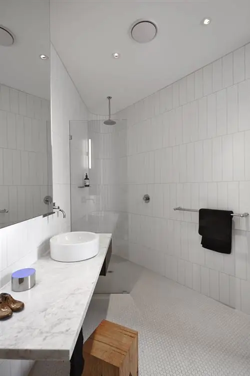 Благодаря большому пространству не пришлось экономить на ванной