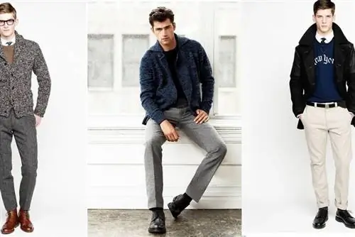 Почему мужчины реже носят тканевые брюки?