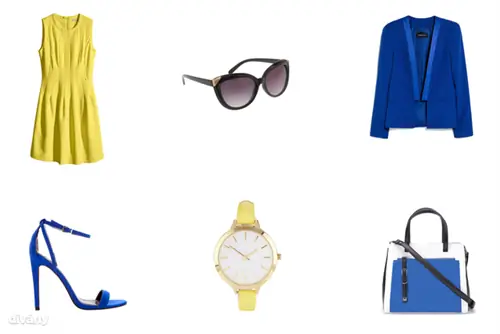 Платье - 9990 HUF (H&M), блейзер - 9995 HUF (Mango), солнцезащитные очки - 4795 HUF (Parfois), часы - 28,09 EUR (Asos), обувь - 58,99 EUR (Asos), сумка - 9595 HUF (Stradivarius)