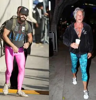 Какой бойфренд знаменитости выглядит лучше в кошачьих штанах?