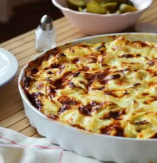 Чувство и осень: картофельный пирог с луком-пореем