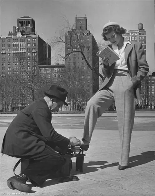 В Нью-Йорке 40-50 лет назад было модно носить мужскую одежду