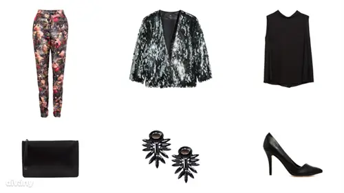 Пальто - 12 990 форинтов (H&M), блузка - 9 995 форинтов (Zara), брюки - 11 900 форинтов (F&F), серьги - 11,37 форинтов (Oasis/Asos), сумка - 6 495 форинтов (Parfois), обувь - 85,31 евро (Aldo/Asos).)