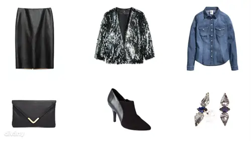 Пальто - 12 900 форинтов (H&M), рубашка - 6 990 форинтов (H&M), юбка - 11 995 форинтов (Zara), серьги - 3,99 форинтов (Topshop), сумка - 17,06 форинтов (Asos), обувь - 8 500 форинтов (F&F)