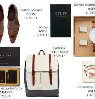 22 аксессуара до 20 000 форинтов на Рождество, для мужчин
