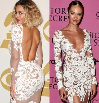 Кружево лучше на теле Бейонсе или на фигуре модели?