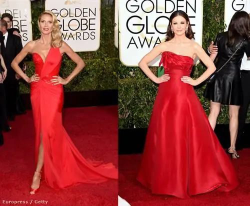 Красный хорошо сочетается с любым цветом кожи и волос