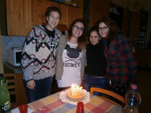 18-й день рождения с итальянскими одноклассниками