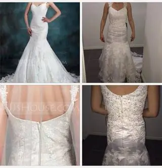 Нет ничего хуже фальшивых свадебных платьев