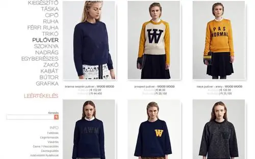 Ассортимент свитеров Garden Studio