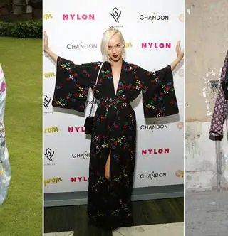 Посмотрите на знаменитостей, щеголяющих в кимоно