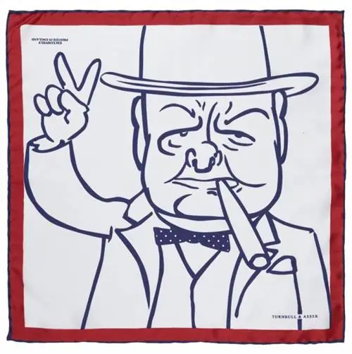 Декоративные шелковые носовые платки стоят 75 фунтов стерлингов, 30 000 форинтов