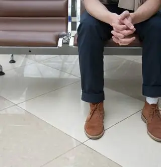 Кесарево сечение - мужское уединение в приемной