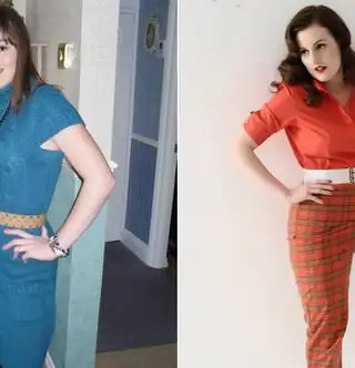 Двадцатилетняя девушка стала королевой винтажа