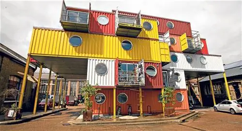 Арт-квартиры из контейнеров в Лондоне