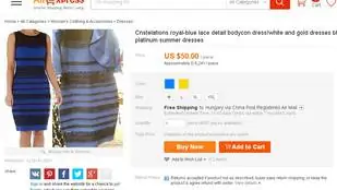 Иссиня-черное платье уже подделывают