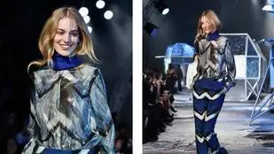 Axente Vanessa также прошлась по подиуму H&M