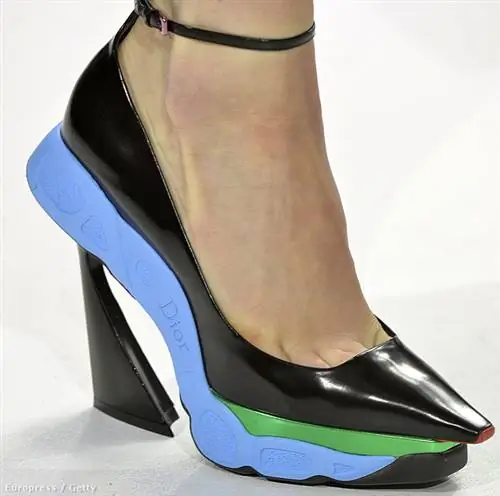 Обувь Диор на осень 2014 года