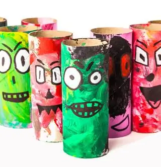 Сделай сам из рулонов туалетной бумаги? Совершенно новый