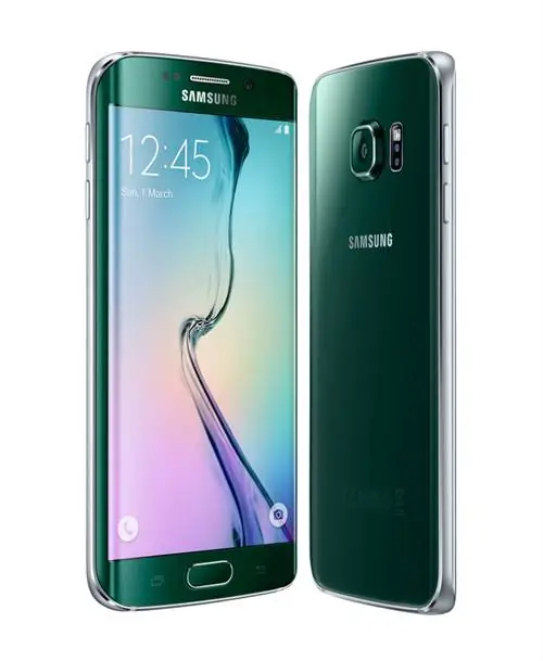 А это Samsung Galaxy S6 Edge, край которого можно нажимать