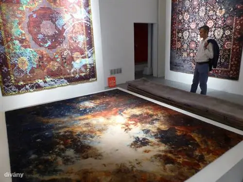 3. Эти умопомрачительно красивые ковры производятся немецкой компанией в Катманду. Все сделано вручную