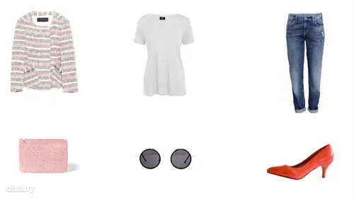 Пиджак - 19995 HUF (Zara), футболка - 2890 HUF (F&F), джинсы - 9990 HUF (H&M), сумка - 3995 HUF (Stradivarius), солнцезащитные очки - 35,61 EUR (Spitfire/Asos), обувь - 3990 HUF (Азия центр)