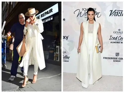 Знаменитости в белом