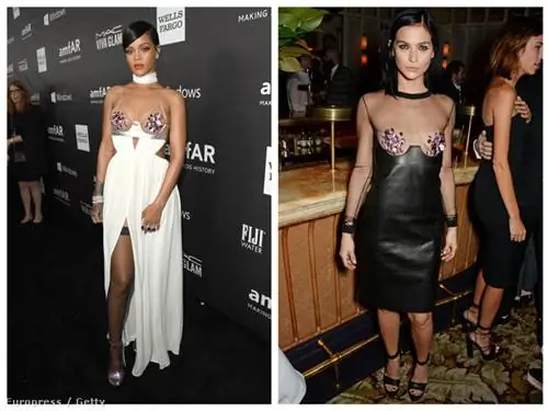 Том Форд на самом деле не известен своим сдержанным стилем - эти 2 платья тому доказательство