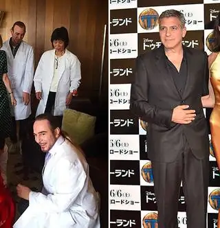 Бойфренд Джона Гальяно одевает Амаль Клуни