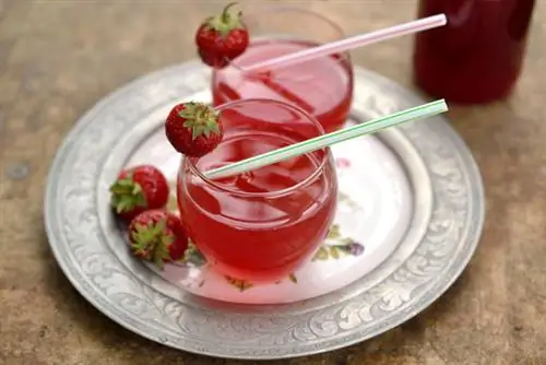 Клубничный сироп1