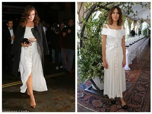 Кира Найтли и Алекса Чанг в фильме «Алессандра Рич»