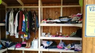 Пункт пожертвований сообщества, где доверие является ключевым фактором