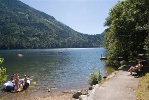 Пляж в Нижней Австрии