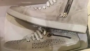 Б/у, грязные туфли продаются за восемь тысяч, вы бы их купили?