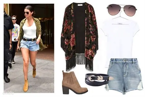 Джинсовый комплект - 5490 HUF (F&F), футболка - 1795 HUF (Bershka), кимоно - 7995 HUF (Zara), ремень - 1800 HUF (Látomás), ботильоны - 34,23 EUR (New Look, Asos), солнцезащитные очки - HUF 2995 (Манго Аутлет) Джинсовый комплект - 5490 HUF (F&F), футболка - 1795 HUF (Bershka), кимоно - 7995 HUF (Zara), ремень - 1800 HUF (Látomás), ботильоны - 34,23 EUR (New Look, Asos), солнцезащитные очки - HUF 2995 (Манго Аутлет)
