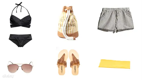 Бикини - 5980 HUF (H&M), сумка - 2995 HUF (Stradivarius), шорты - 3995 HUF (Oysho), солнцезащитные очки - 1295 HUF (Parfois), тапочки - 12 HUF (Glamorous/Asos), шарф - 1995 HUF (Zara) Бикини - 5980 HUF (H&M), сумка - 2995 HUF (Stradivarius), шорты - 3995 HUF (Oysho), солнцезащитные очки - 1295 HUF (Parfois), тапочки - 12 HUF (Glamorous/Asos), шарф - 1995 HUF (Zara)